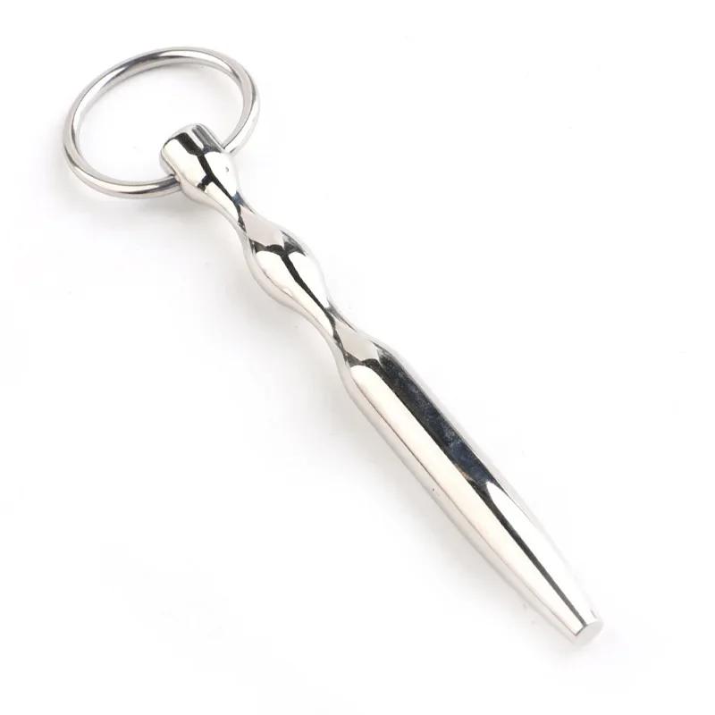 304 Stainless Steel Beaded Urethral Sounds Dilator Penis Plug Insert Sounding Rods Sex Toys For Men Stimulators Urethral Beads