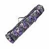 Waterproof Exercise Bag Floral Pattern Cylindrical Zippered