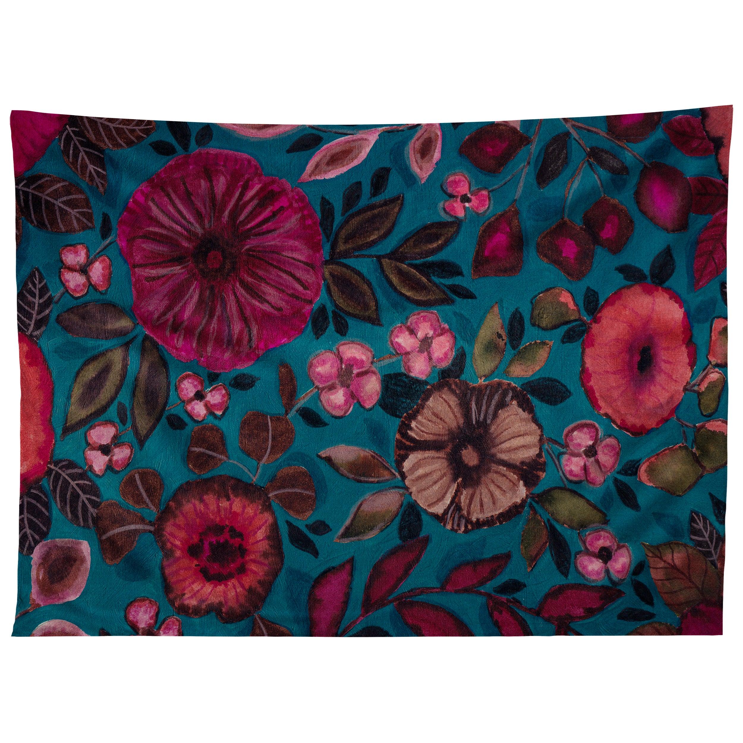 MOODY BLOOMS 03 tapestry 75x100