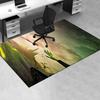 Fantasy, Hands Pattern Polyester Office Carpet Chair Mats, Home Decor Dormitory Floor Protector with