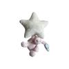 Jellycat Soft Series Bonny Rabbit Bell Bunny Bunny Music Box Soothing Bed Bell One Pull Will Ring Light Pink Doll Plush Doll 28cm High