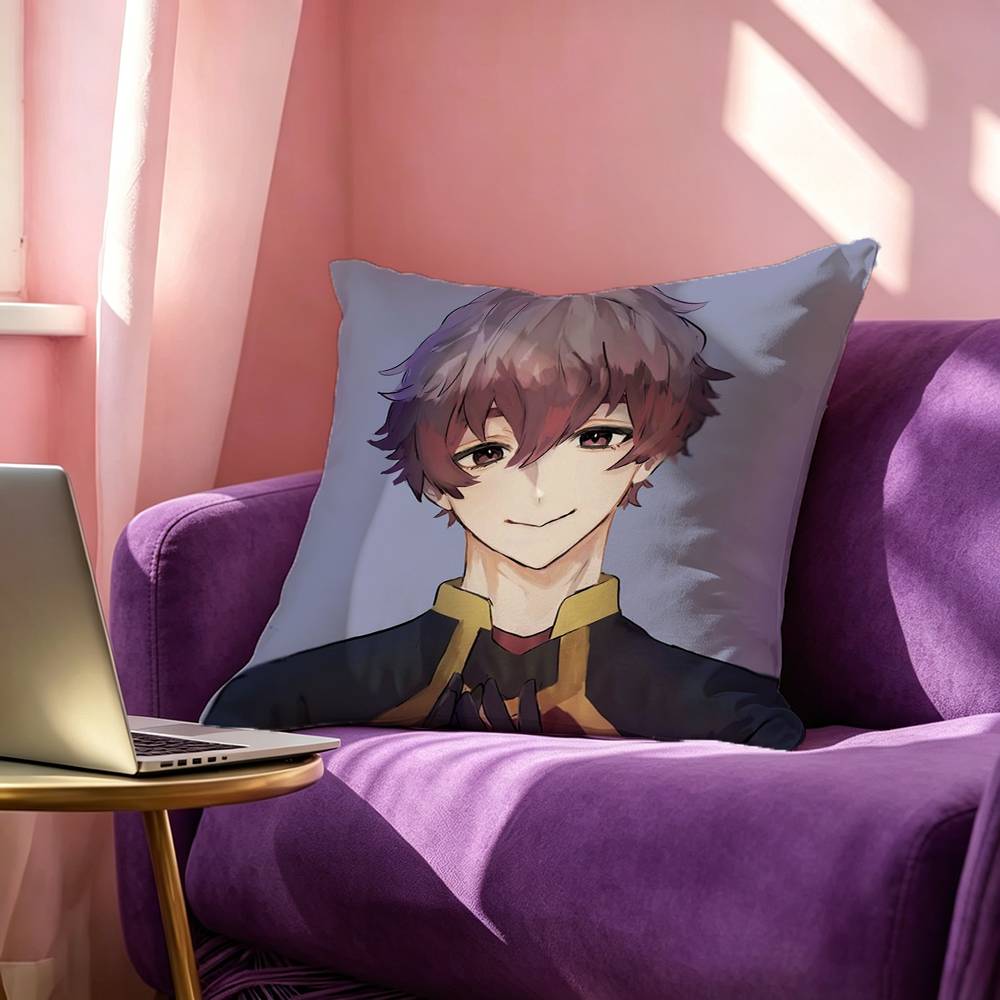Anime Alexis Ness Square DoubleSided printed Pillow Case Bedroom Bedside Pillow Sofa Cushion Cover