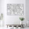 Canvas Print Geometric Concrete Abstraction