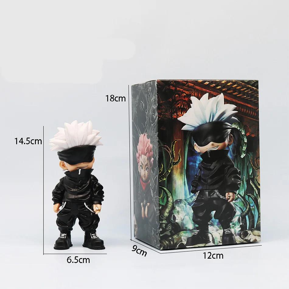 3pcs Satoru Gojo Action Figure Jujutsu Kaisen Anime Figure 3 Style Lord of the Curse Sukuna Figurine Collection Model Doll Toys