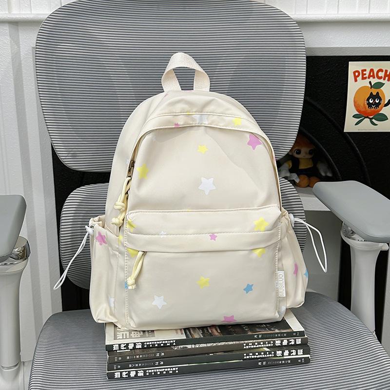 Schoolbag Japanese school bag Junior high school ins girl heart star large capacity versatile dopamine mini backpack backpack