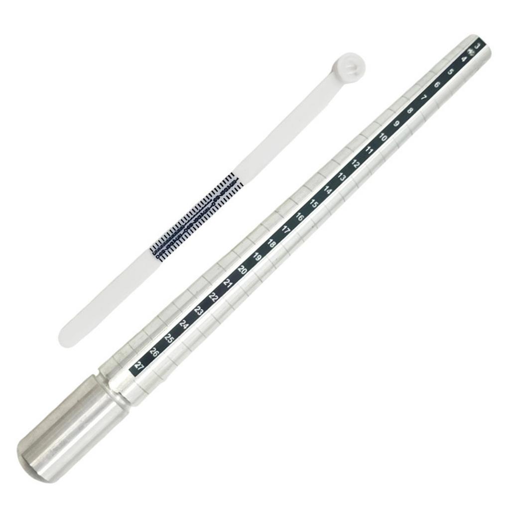 Multifunctional Jewelry Measurement Tool Recyclable Metal Accurate Sizing Tool Suitable for Rings and Accessories