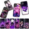 P-Pikachus GO P-Pokemons Gengar Phone Cover for Apple iPhone 16 15 14 Plus 13 12 Mini 17 Pro Max + ProMax 16E Air Case