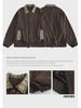 Giacca Unisex Retro a Quadri Ricamata - Top Versatile Largo Casual con Revers per l'Autunno