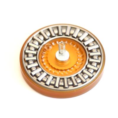 Haptinė monetų mašinėlės slankiklis apvalus Pei stumiamasis Fidget slankiklis Fidget žaislas Deimantas EDC suaugusiems