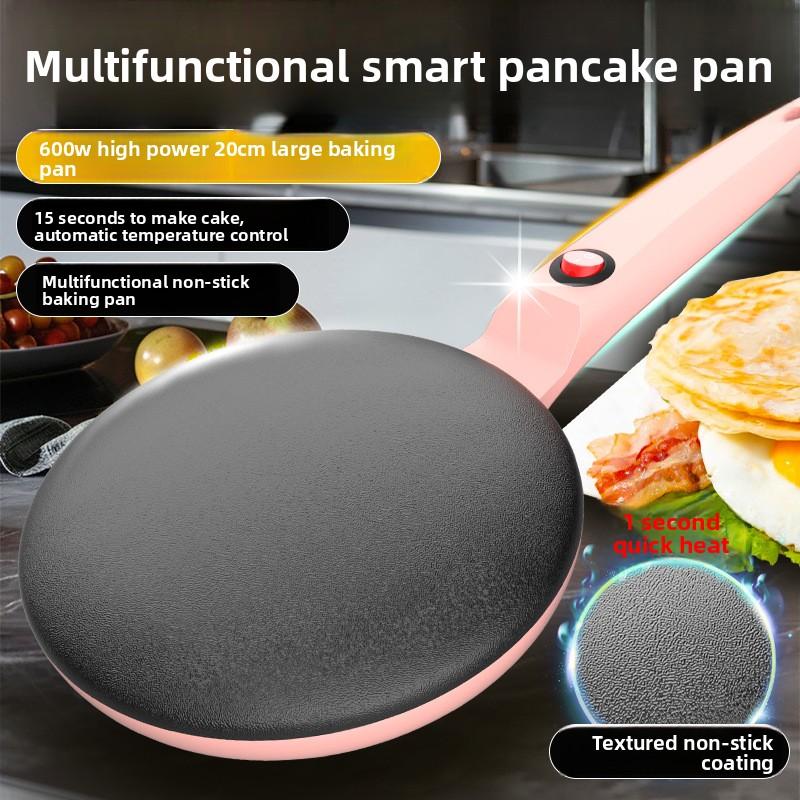 Portable Electric Spring Roll Wrapper Maker, Non-Stick Constant Temperature Crepe Griddle for Duck Pancakes Household Breakfast Gift Machine