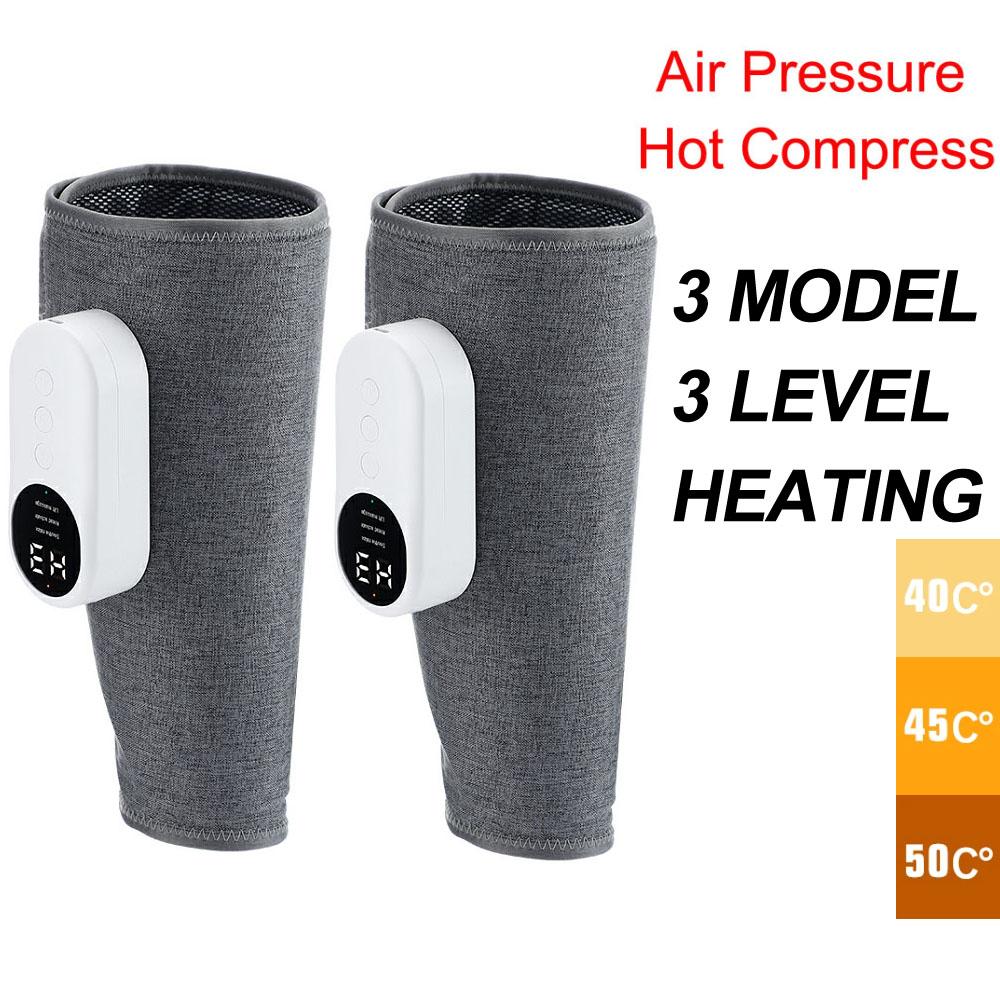 

Массажер для телят под давлением воздуха, машина для предварительной терапии, 3 режима, расслабление мышц ног, улучшение кровообращения, облегчение боли