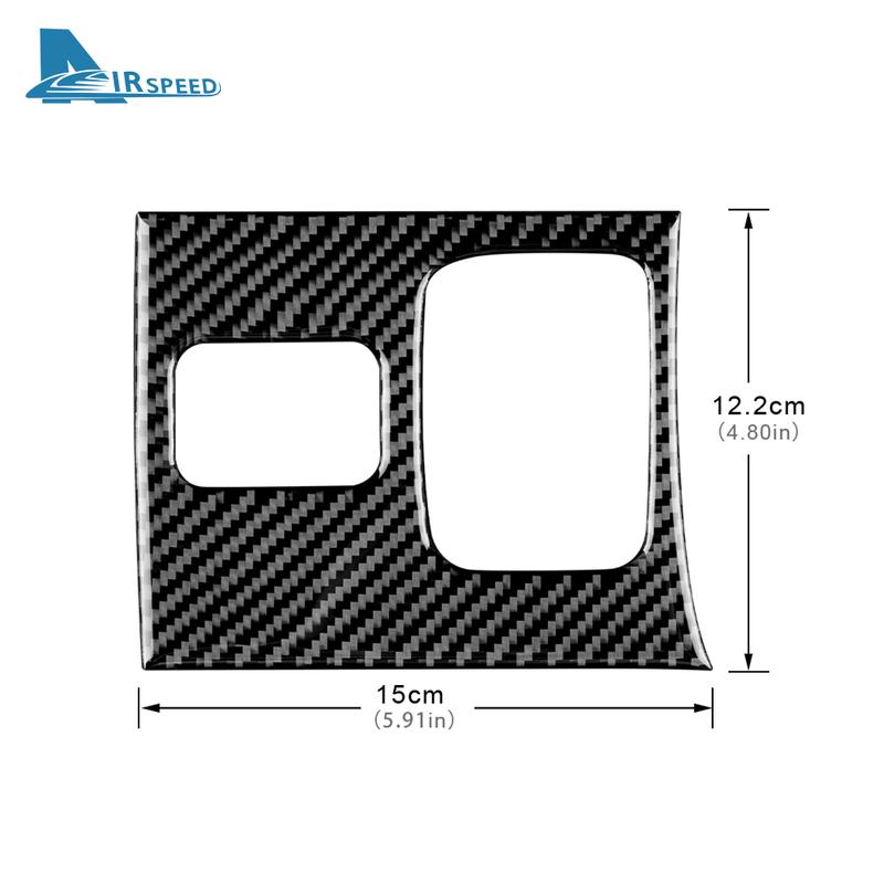 Real Carbon Fiber Seat Heat Button Sticker For Subaru BRZ Toyota GR86    2024 Interior Trim  Accessories Car Styling