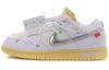 DM1602-127 OFF-WHITE NIKE DUNK LOW 1 OF 50 WHITE 1 (Men's)