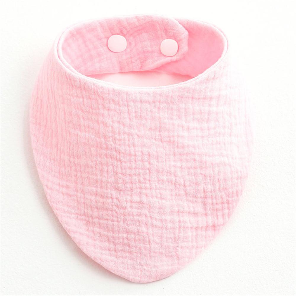Baby Bibs Triangle Double Cotton Bibs Cartoon Print Saliva Towel Baby Boys Girls Feeding Apron Cotton Bandana Bibs Burp Cloths