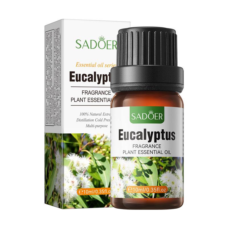 SADOER Aromatherapy Essential Oil Sakura Mint Vanilla Fragrance Massage Soothing Skin Care One Bottle Multi-Use Essential Oil