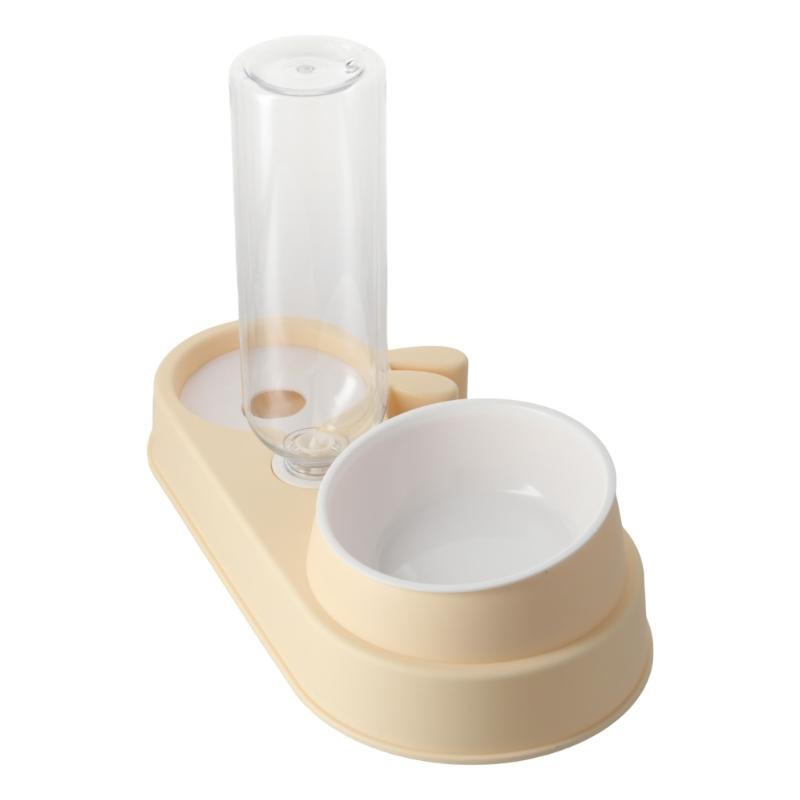 Pet Food Feeders and Waterer Detachable Cats Water Fountain Bowl Food Container Automatic Bowl Supply