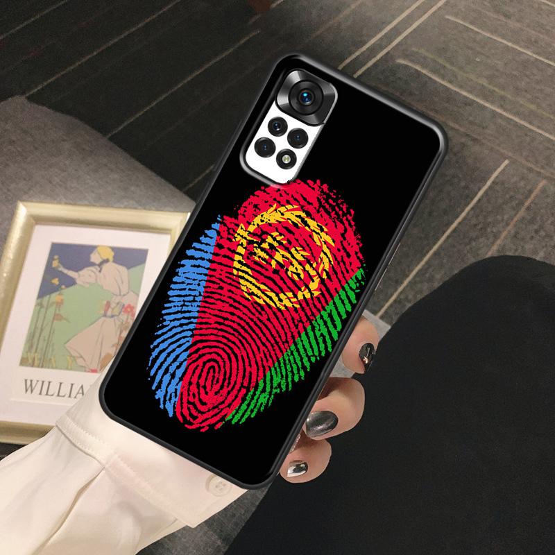 Eritrea Flag Funda For Xiaomi Redmi Note 14 13 Pro 9 10 11 12 Pro 10S 11S 12S Redmi 14C 13C 10C 12C Case