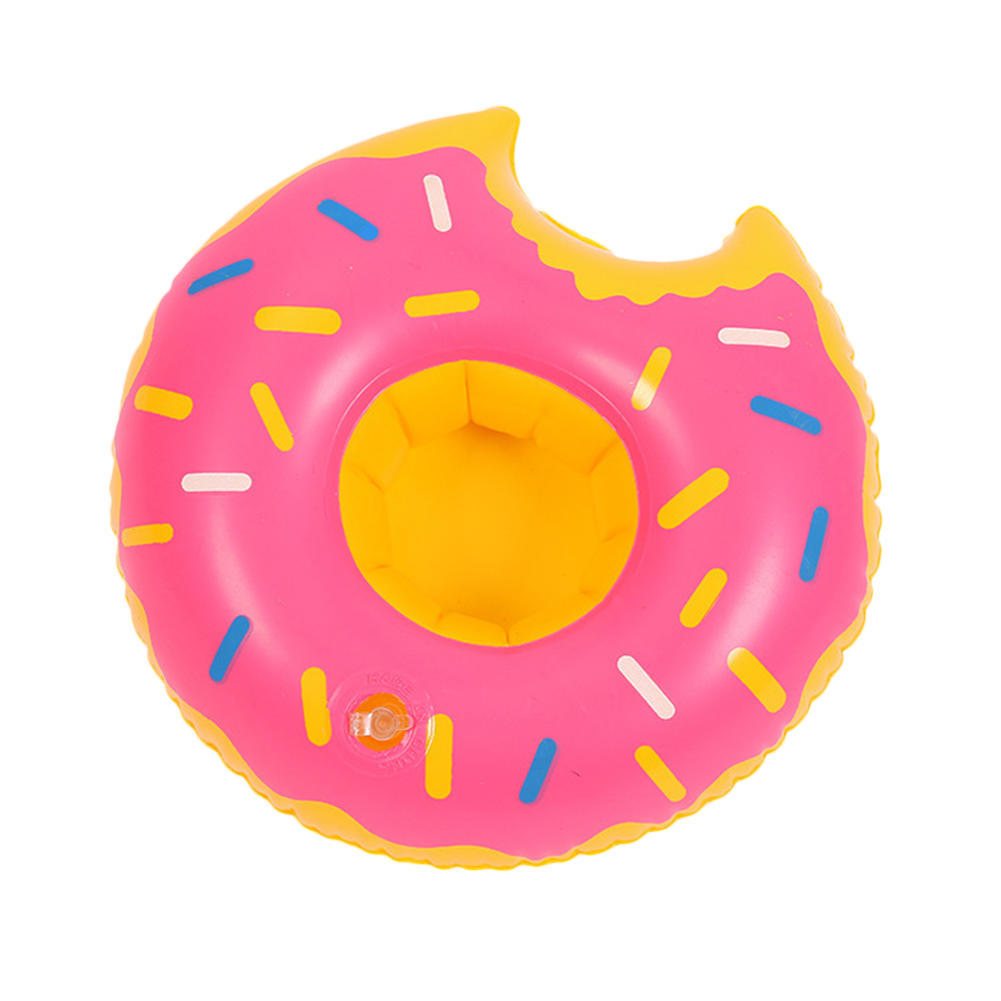 Sommer-Schwimmbad-Party-Getränkehalter, aufblasbare Schwimmschwimmer, Tassen-Pad