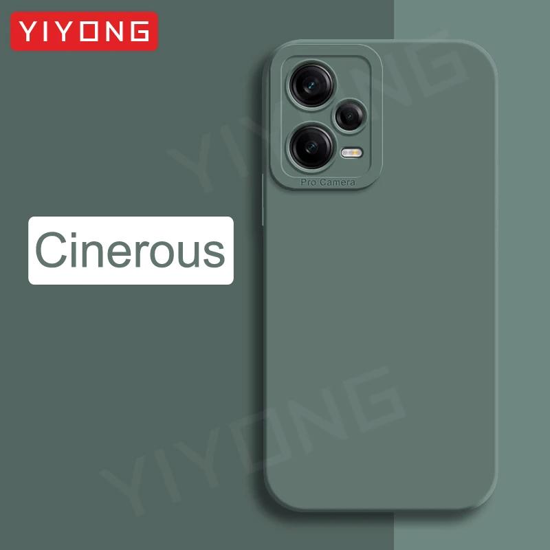 For Redmi Note12 Pro Soft Liquid Silicone Cover For Xiaomi Redmi Note 12 Turbo 13 Pro Plus Xiomi 5G Phone Case