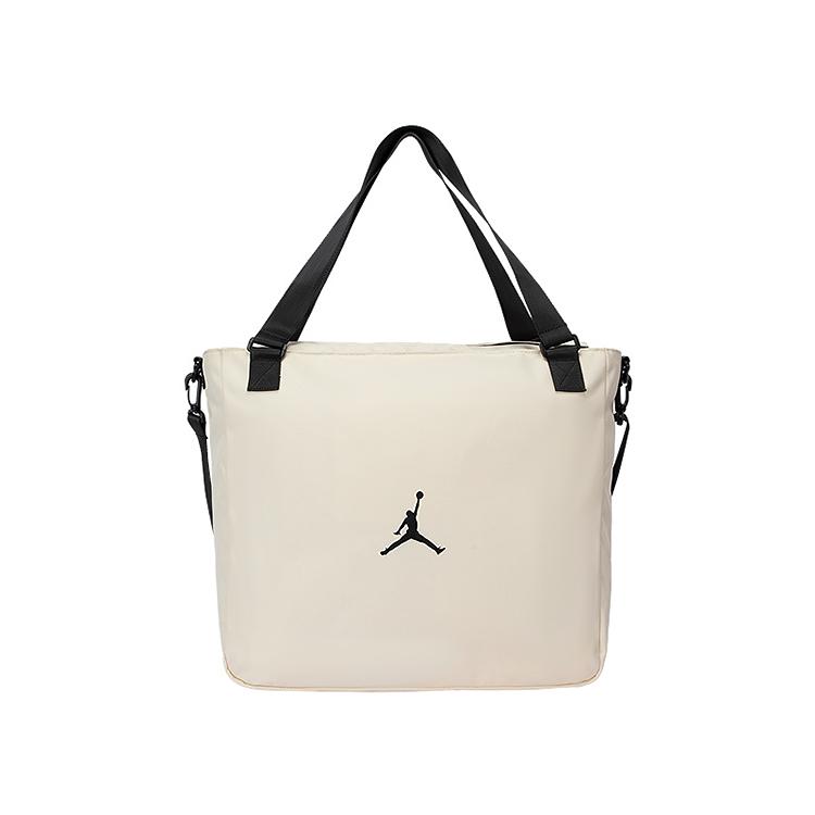 

Jordan 18L Large Capacity Commuting Travel Classic Logo Polyester Tote Bag Unisex Tote Bag Pearl-White JD2613226GS-001 Pearl White
