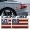 Metal 250Th Anniversary Usa Car Emblem 1776- Patriotic Badge Decal For Truck Suv Rv Vehicle Exterior Decoration Accessory