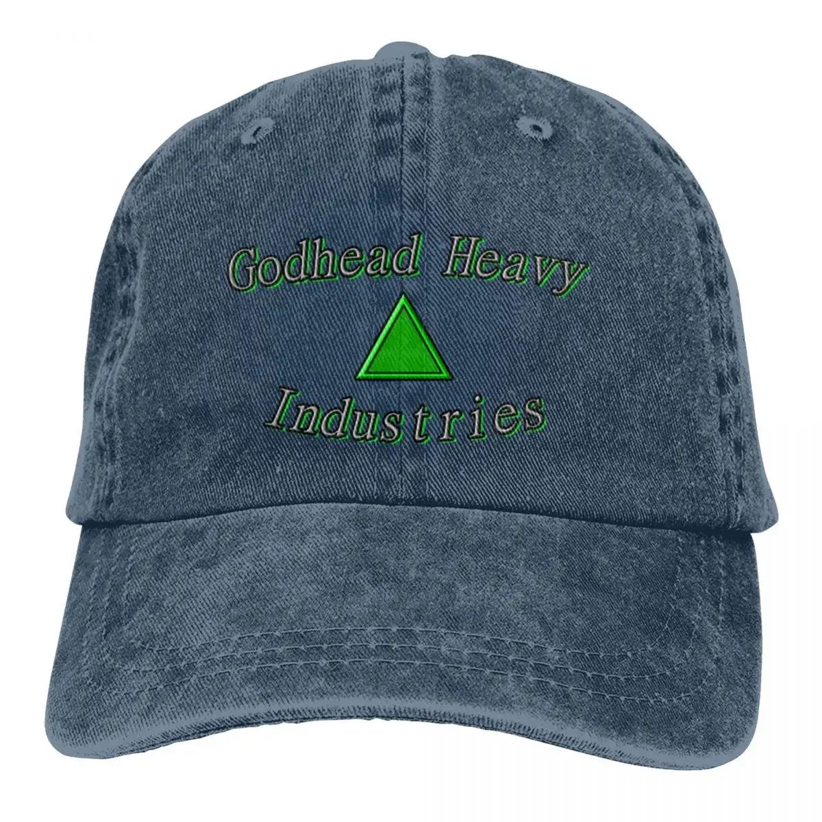 

Godhead Heavy Industries Logo Casual Stylish A Baseball Cap One Size