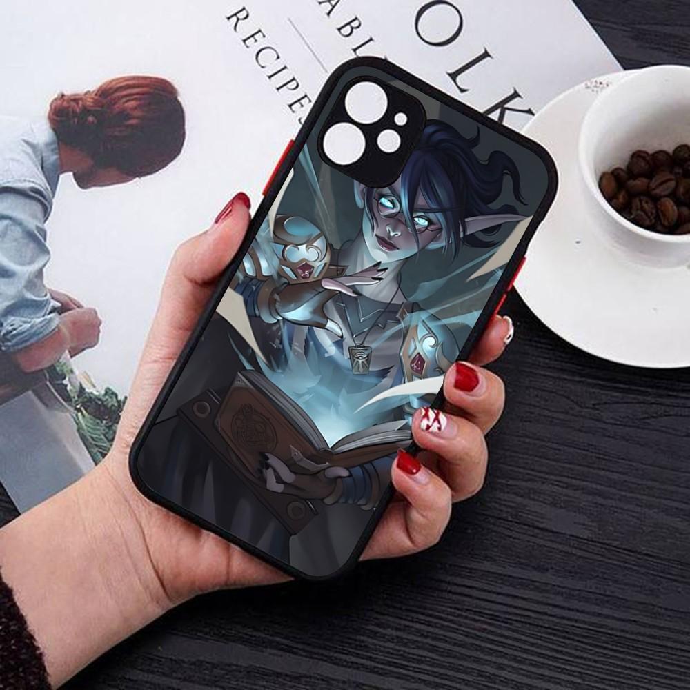 World Of Warcraft Phone Case For iPhone 18 14 11 12 13 Mini Pro Max 8 7 Plus X XR XS MAX Translucent Matte Cover