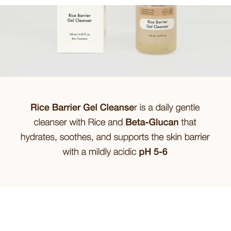 Barr - Rice Barrier Gel Cleanser