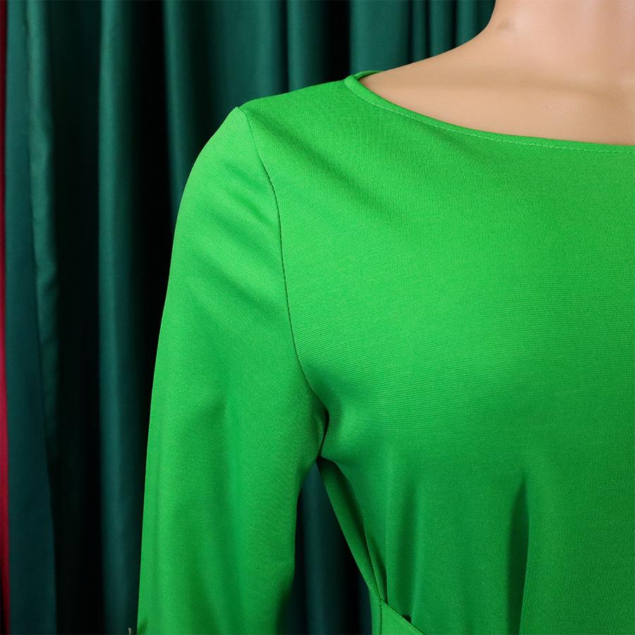 Damen Frühling/Sommer Neue Mode Temperament Binden Afrikanisch Übergröße Maxikleid Importiertes Kleid