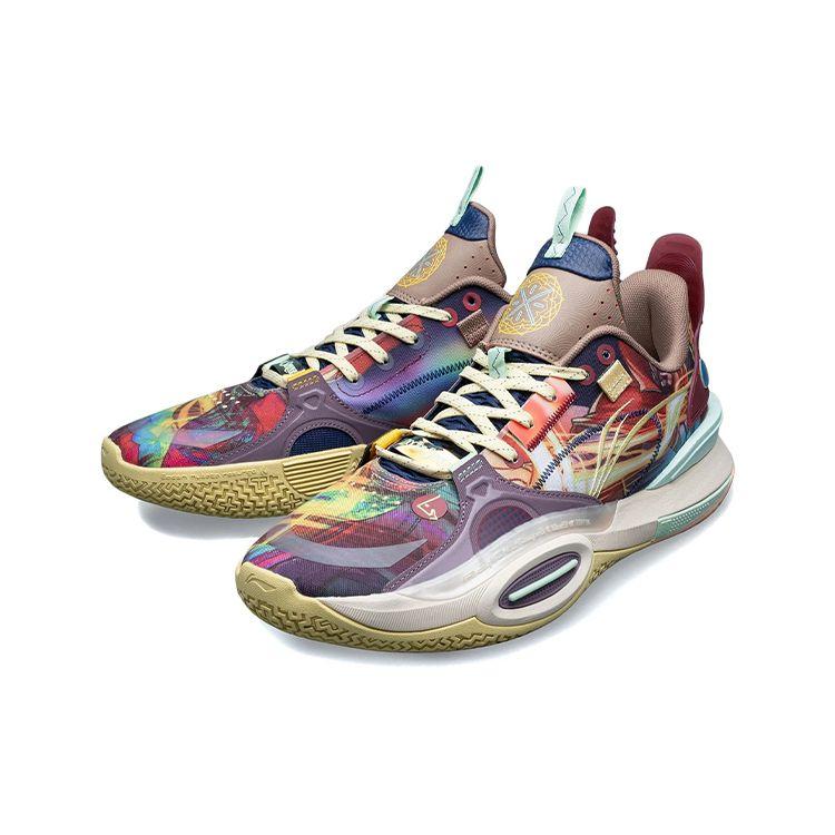 Li Ning Marvel X  All City 10 Doctor Strange Rebound Cushioning Low-Top Basketball Shoes Magic Colorway Men sneakers ABAS079-3