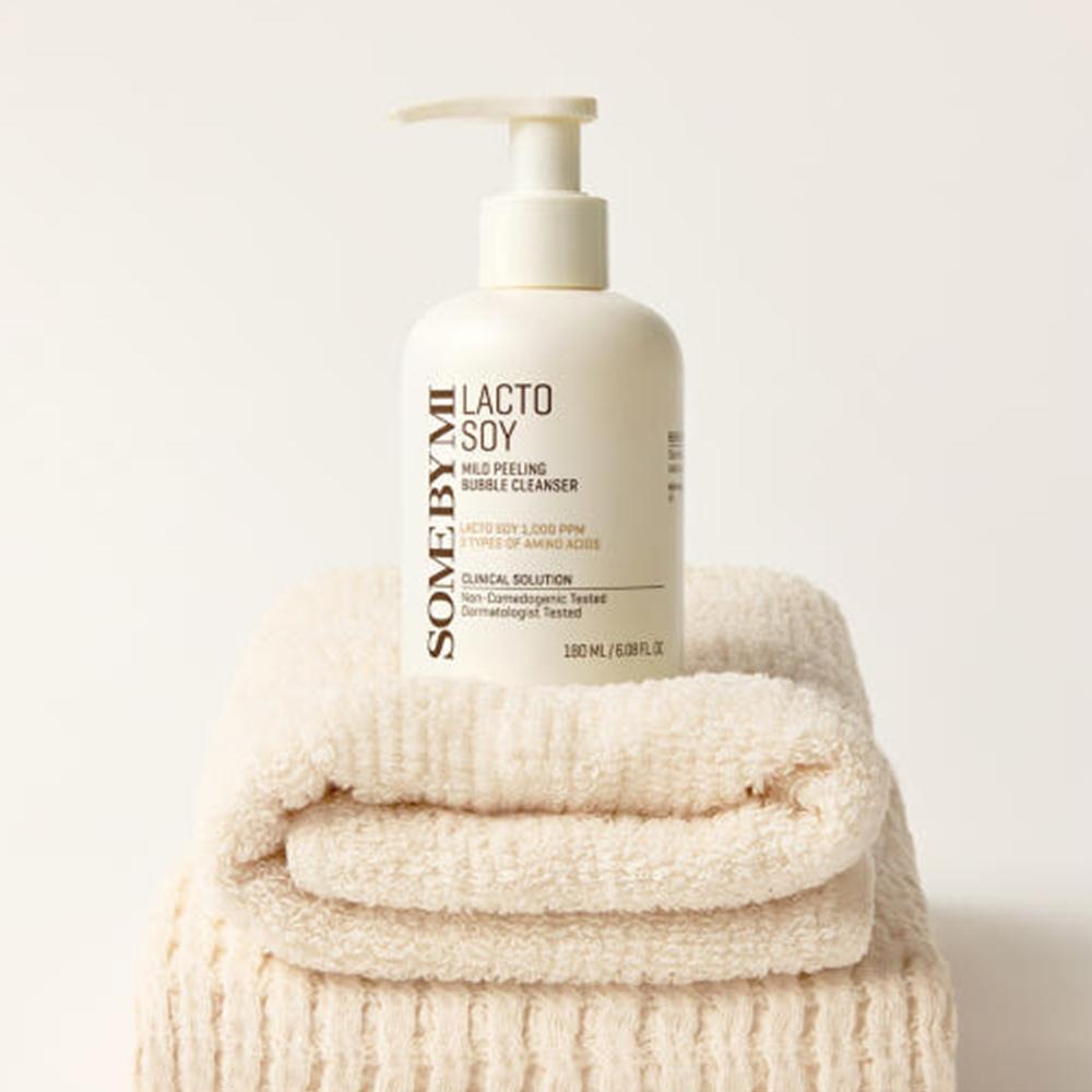 SOME BY MI Lacto Soy Mild Peeling Bubble Cleanser 180ml