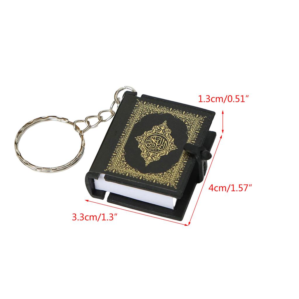 Mini Holy Bible Keychain Paper Book Pendant Key Chain Religious Christian Keyrings Holder Car Key Chains Fashion Jewelry