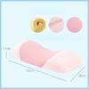 Lumbar Support Pillow for Sleeping Memory Foam Back Lumbar Support Cushion  Back Support Bed Pillow Waist Support Back Sleepers