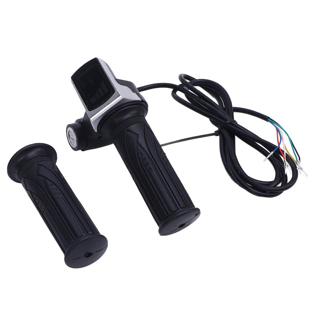 Electric Scooter Throttle Grip 48V Accurate Comfortable Electric Scooter Handlebar Grip Throttle