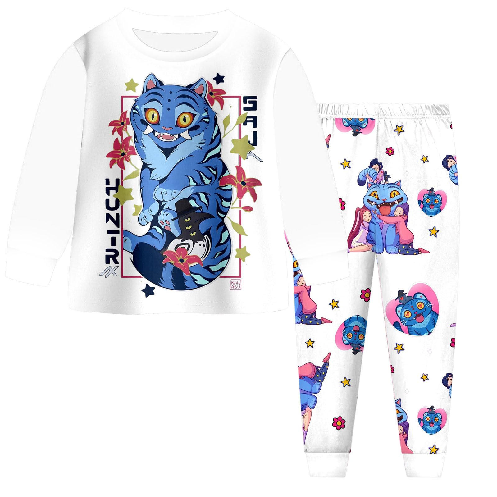 

Детский модный костюм юбка топ с круглым вырезом и длинными рукавами брюки 130