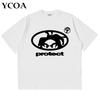 Men TShirt Oversized 100 Cotton Tops Graphic Summer Harajuku Short Sleeve Tee Vintage Korean Fashion Y2k Streetwear Clothing