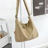 Casual Messenger Bag Male And Female Neutral Wind Commuter Student Backpack Tote Bag Lightweight Large Capacity Shoulder Bag Tide