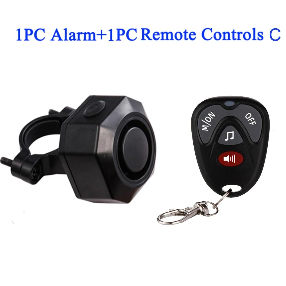 New Bicycle Alarm Wireless Waterproof Motorcycles Scooter Bike Anti theft Alarm Security Protection Vibration Burglar Alarm A