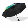 1pc Aurora Forest Automatic Folding Umbrella, Sturdy And Durable Automatic Folding Umbrella with 8 Ribs, Convenient for Outdoor Use060