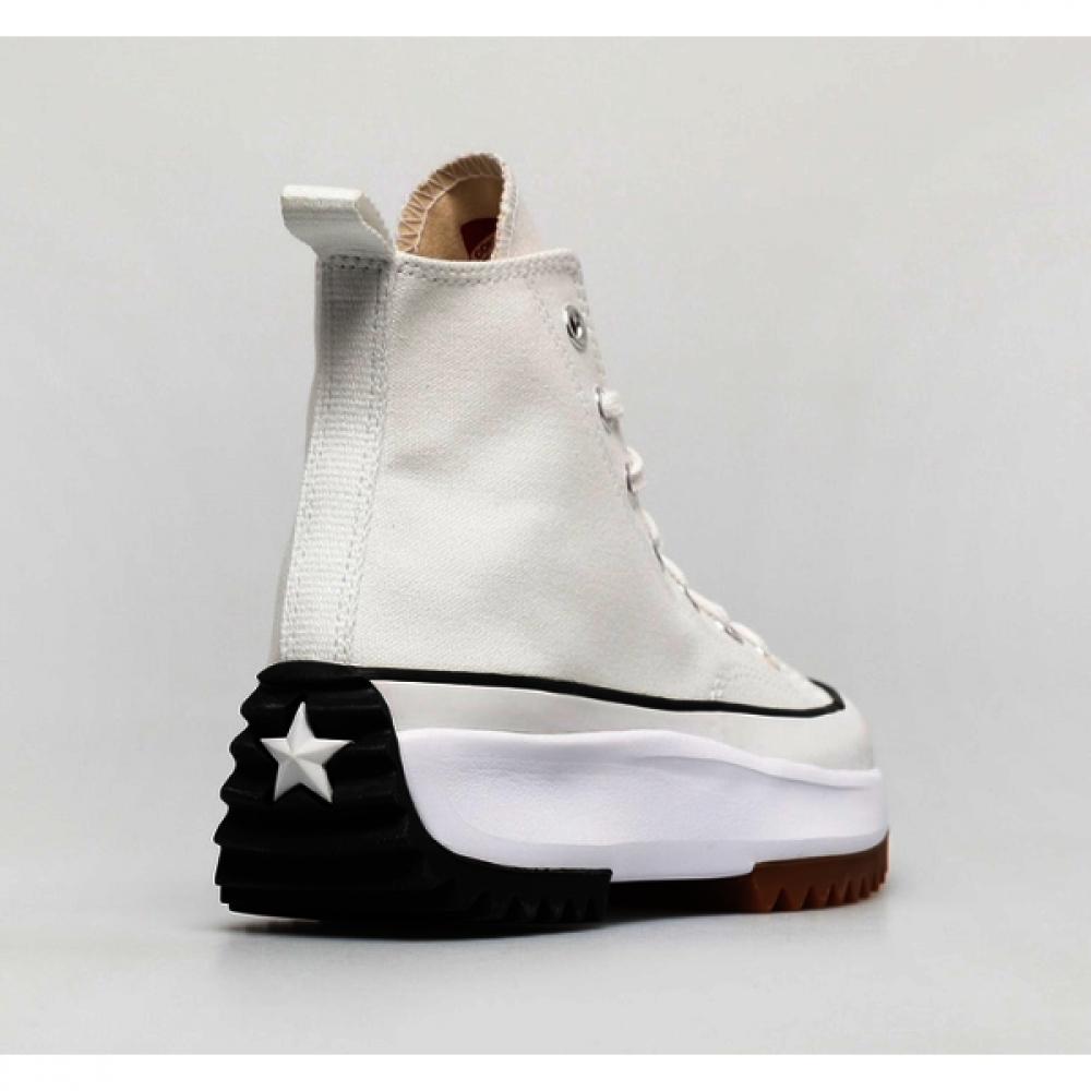 Converse Run Star Hike High Top Canvas Sneakers White