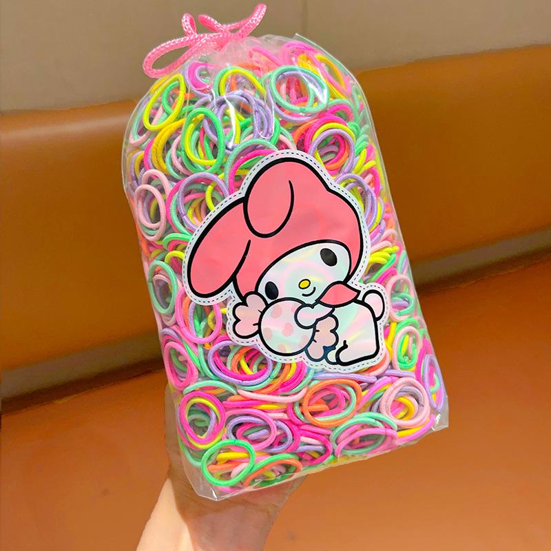 No-Damage Elastic Hair Ties for Girls - High Elasticity Accessories