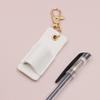 PU Leather Portable Pen Holder Mini Nurse Pen Clip Keychain Durable Pen Storage for Students Office Workers Gifts