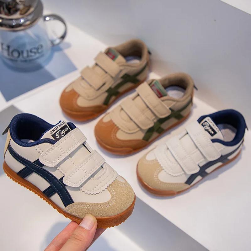 Children's Sneakers Boys Girls Soft Sole Non-slip Casual Student Running Shoes Baby Kids School Sports Shoes Warm Cotton Shoes