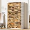 JEKO&JEKO Foldable Magnetic Shoe Cabinet