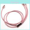 Carregador USB Cabo 3 em 1 Tipo Micro Type-C Cabo de Sincronização de Dados Para iPhone 5 6 Android 7plus