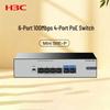 H3C S6E-P 6-Port 100Mbps PoE Desktop Switch