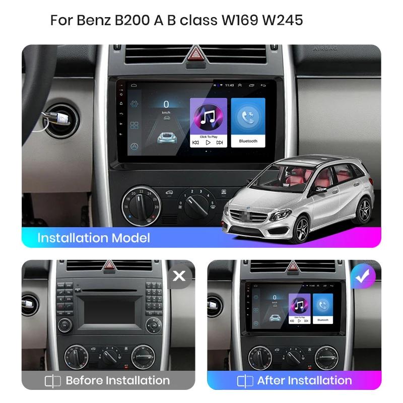 2din Car Radio Multimedia Player Carplay Auto GPS Navi For Mercedes Benz B200 Sprinter W906 W639 AB Class W169 W245 Viano Vito