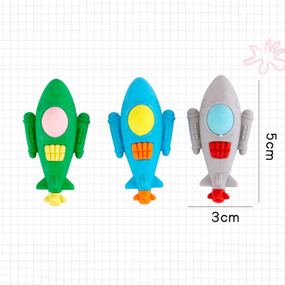 1 Piece Cartoon Cute Kawaii Rubber Eraser Novelty Stationery Office School Supplies