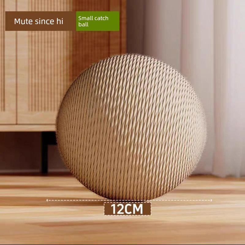 

Space Capsule Cat Nest Large Cat Climbing Frame Integrated Solid Wood Turntable All Year Round Neutral Climbing Frame Cat Toy Pet Supplies Silent cat catch ball [diameter 12cm]]