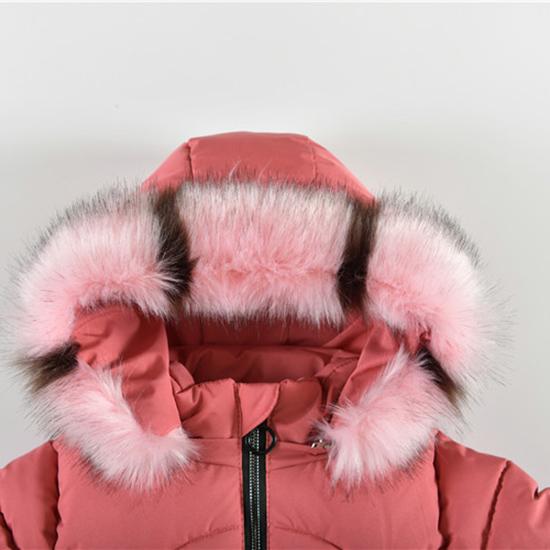 Jaqueta de desenho animado para meninas adorável inverno quente e estiloso casaco engrossado para meninas para clima frio